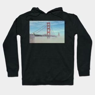 Golden Gate with Fog Hoodie